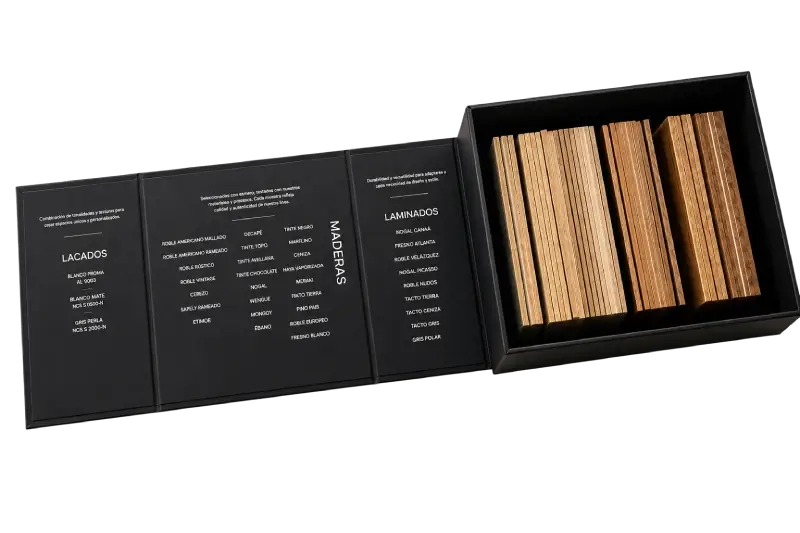 Caja de muestras